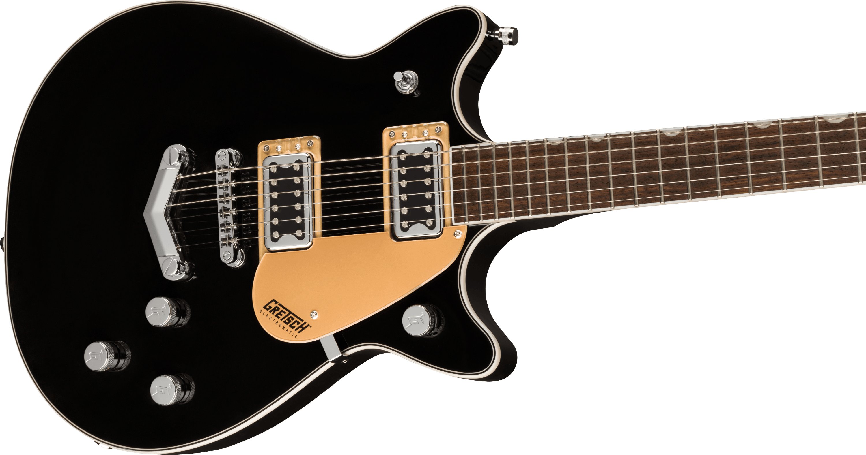 Gretsch G5222 Electromatic Double Jet BT Electric Guitar in Black